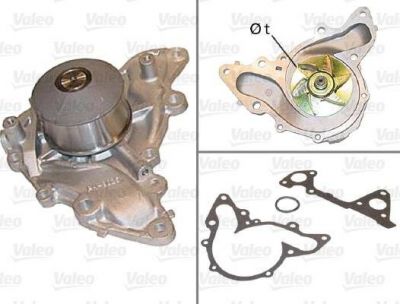 Valeo 506539 водяной насос на CHRYSLER VISION