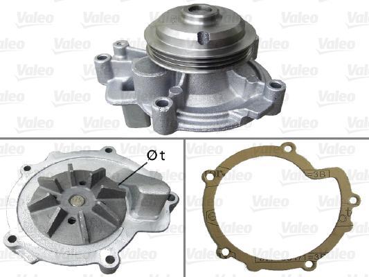 Valeo 506596 водяной насос на PEUGEOT BOXER фургон (230L)