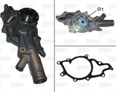 Valeo 506926 водяной насос на MERCEDES-BENZ VITO автобус (W639)