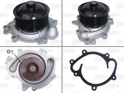 Valeo 506987 водяной насос на MERCEDES-BENZ SPRINTER 3,5-t c бортовой платформой/ходовая часть (906)