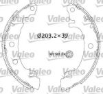 Valeo 553896 комплект тормозных колодок на RENAULT MEGANE I Cabriolet (EA0/1_)