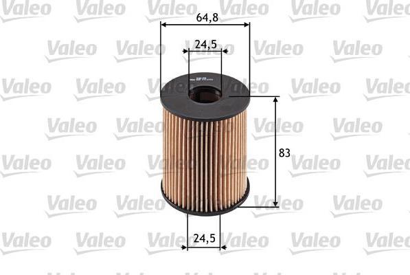Valeo 586516 масляный фильтр на ALFA ROMEO GIULIETTA (940)