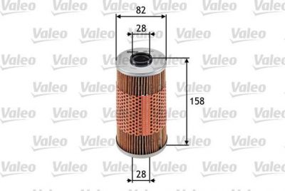 Valeo 586534 масляный фильтр на 3 (E36)