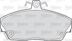 VALEO Тормозные колодки дисковые передние HONDA CIVIC Mk V/VI (EJ9, EK3/4) 1995/11 - 2001/02 с датчиками (571438, 598022)