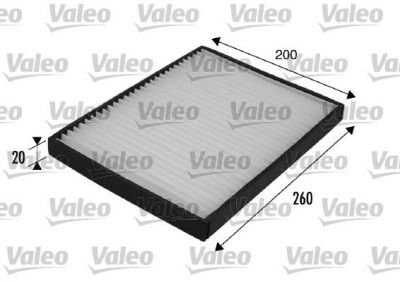 Valeo 698707 фильтр, воздух во внутренном пространстве на NISSAN PRIMERA Hatchback (P11)