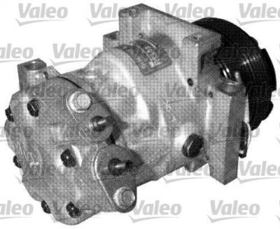 Valeo 699734 компрессор, кондиционер на RENAULT CLIO II (BB0/1/2_, CB0/1/2_)