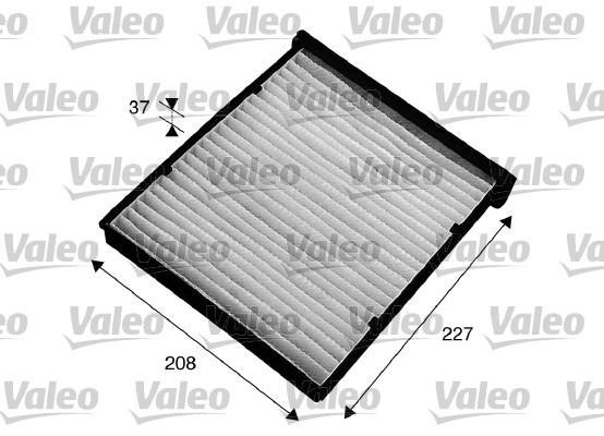 Valeo 715543 фильтр, воздух во внутренном пространстве на MITSUBISHI COLT V (CJ_, CP_)