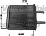 Valeo 812409 теплообменник, отопление салона на HYUNDAI ACCENT II седан (LC)