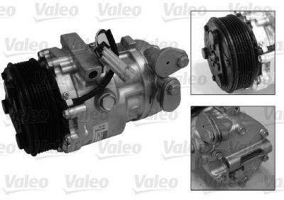 Valeo 813626 компрессор, кондиционер на OPEL CORSA C фургон (F08, W5L)