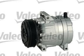 Valeo 813633 компрессор, кондиционер на RENAULT LAGUNA II Grandtour (KG0/1_)
