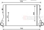 Van Wezel 03004386 интеркулер на AUDI TT Roadster (8J9)