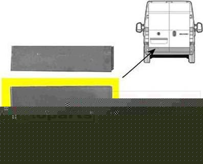 Van Wezel 1747159 задняя дверь на PEUGEOT BOXER автобус (230P)