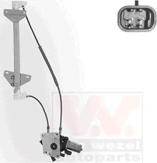 Van Wezel 2545265 подъемное устройство для окон на HONDA FIT III (GE)