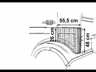 Van Wezel 3061134 боковина на MERCEDES-BENZ NG