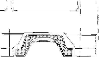 Van Wezel 3070445 колесная ниша на MERCEDES-BENZ T1 фургон (602)