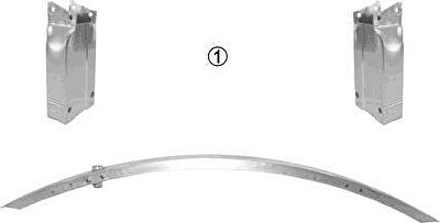 Van Wezel 3091684 поперечная балка на MERCEDES-BENZ C-CLASS (W204)