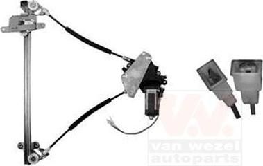 Van Wezel 3317262 подъемное устройство для окон на NISSAN ALMERA I Hatchback (N15)