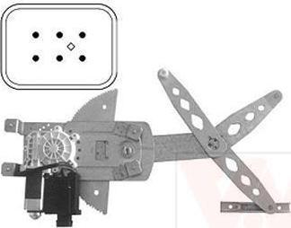 Van Wezel 3745262 подъемное устройство для окон на OPEL ASTRA H (L48)
