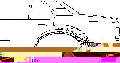 Van Wezel 3761148 боковина на OPEL ASCONA C Наклонная задняя часть (84_, 89_)