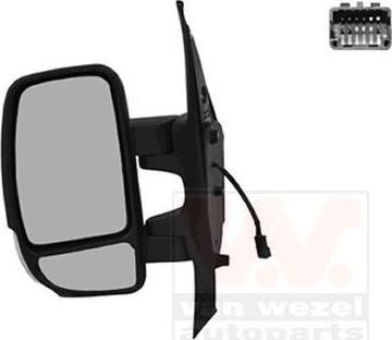 Van Wezel 3799807 наружное зеркало на OPEL MOVANO B фургон