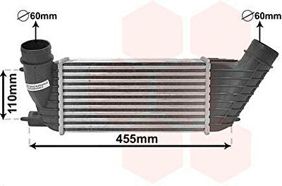Van Wezel 40004347 интеркулер на FIAT ULYSSE (179AX)