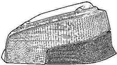 Van Wezel 4009940 задний фонарь на PEUGEOT 106 I (1A, 1C)