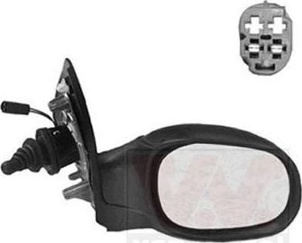 Van Wezel 4028814 наружное зеркало на PEUGEOT 206 SW (2E/K)