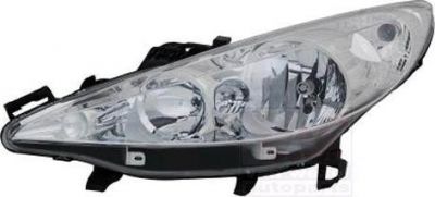 Van Wezel 4029961 основная фара на PEUGEOT 207 (WA_, WC_)