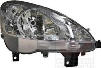 Van Wezel 4052962 основная фара на PEUGEOT PARTNER фургон