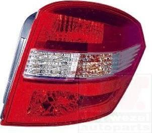 Van Wezel 4356936 задний фонарь на RENAULT LAGUNA III Grandtour (KT0/1)