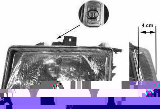 Van Wezel 4916962 основная фара на SEAT INCA (6K9)