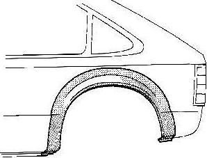 Van Wezel 5321145 боковина на TOYOTA STARLET (_P7_)