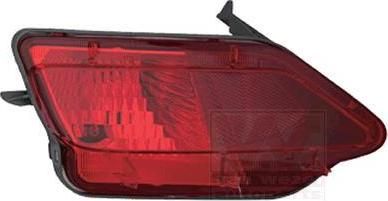 Van Wezel 5473929 задний фонарь на TOYOTA RAV 4 IV (WWA4_, AVA4_, ZSA4_, ALA4_)