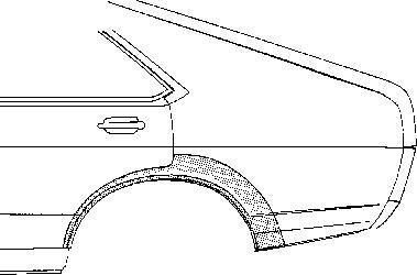 Van Wezel 5807148 боковина на VW PASSAT Variant (33)