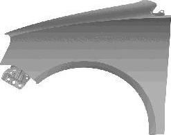 Van Wezel 5828658 крыло на VW POLO (9N_)