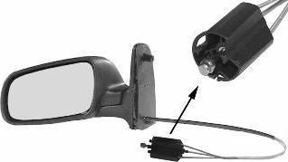 Van Wezel 5878804 наружное зеркало на VW SHARAN (7M8, 7M9, 7M6)