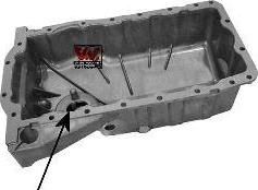 Van Wezel 5888075 масляный поддон на VW GOLF IV (1J1)