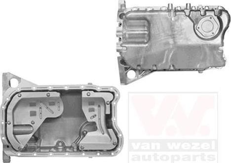 Van Wezel 5888079 масляный поддон на VW GOLF IV (1J1)