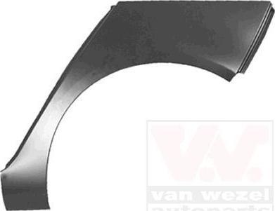 Van Wezel 5894147 боковина на VW GOLF V (1K1)