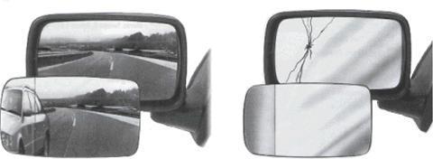 Van Wezel 7507 зеркальное стекло, наружное зеркало на FIAT PANDA (141A_)