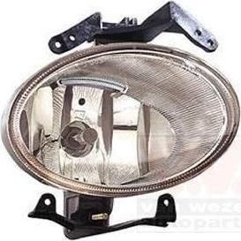 Van Wezel 8266996 противотуманная фара на HYUNDAI SANTA FE II (CM)