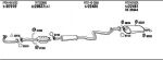 WALKER MA20105 система выпуска ог на MAZDA 626 V Station Wagon (GW)