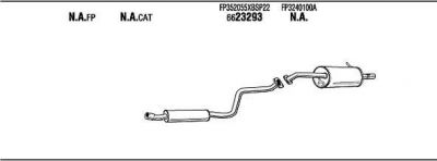 WALKER MAT10162 система выпуска ог на MAZDA 323 S VI (BJ)