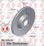 Zimmermann 100.3319.20 тормозной диск на AUDI A6 Allroad (4FH, C6)