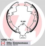 Zimmermann 10990.116.1 комплект тормозных колодок на IVECO DAILY II фургон/универсал