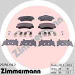 Zimmermann 25250.190.2 комплект тормозных колодок, дисковый тормоз на PEUGEOT 301