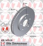 Zimmermann 430.1479.20 тормозной диск на PONTIAC TRANS SPORT