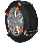 Промстроп браслеты противоскольжения 235/70R16–275/75R21, лента 50 мм, цепь 8 мм, 2 шт.