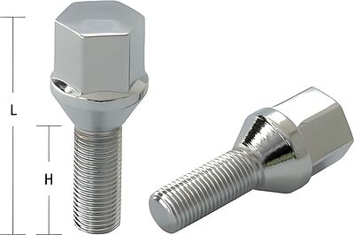 Advan Болт M14x1,5 (55/ 28) hex17 конус CH blister 5 (ЯПОНИЯ) Z5863 OGS161356