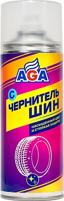 AGA 455C чернитель шин с эффектом «мокрого» блеска, аэрозоль 520 мл